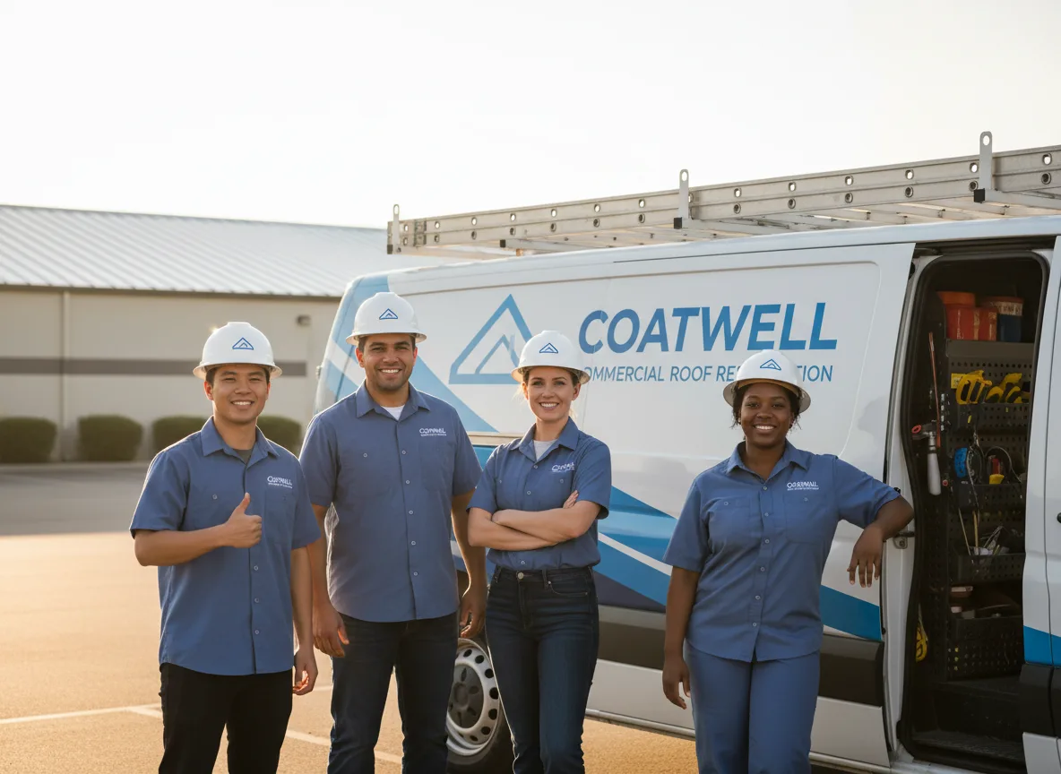 Commercial roof coating company in Wingo, KY